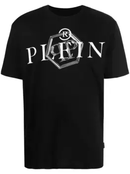 Футболка с логотипом Philipp Plein, черный