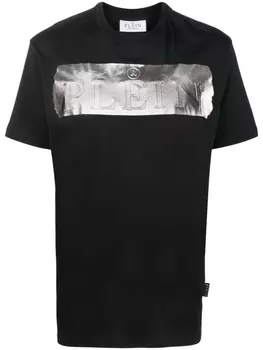 Футболка с логотипом Philipp Plein, черный