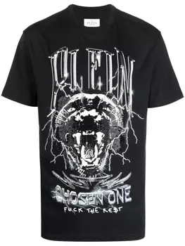 Футболка с логотипом Philipp Plein, черный