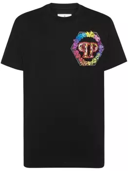 Футболка с логотипом Philipp Plein, черный