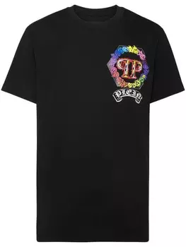 Футболка с логотипом Philipp Plein, черный