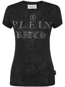 Футболка с логотипом Philipp Plein, черный