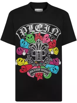 Футболка с логотипом Philipp Plein, черный