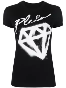 Футболка с логотипом Philipp Plein, черный