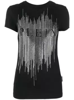 Футболка с логотипом Philipp Plein, черный