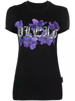 Футболка с логотипом Philipp Plein, черный