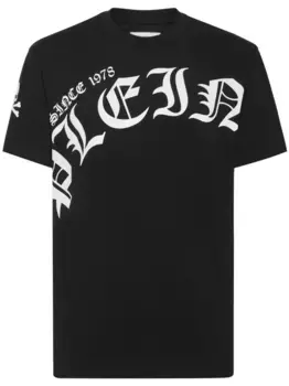 Футболка с логотипом Philipp Plein, черный