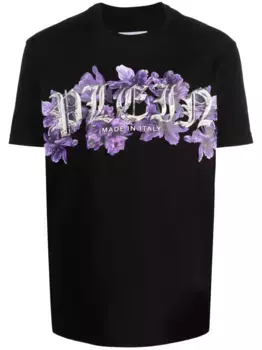 Футболка с логотипом Philipp Plein, черный