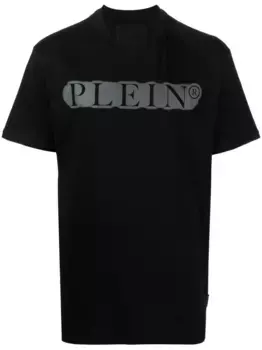 Футболка с логотипом Philipp Plein, черный