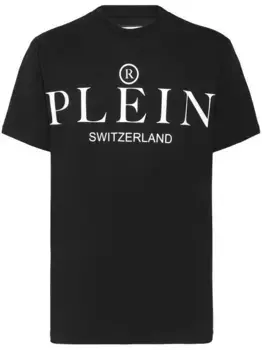 Футболка с логотипом Philipp Plein, черный