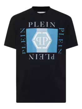 Футболка с логотипом Philipp Plein, черный