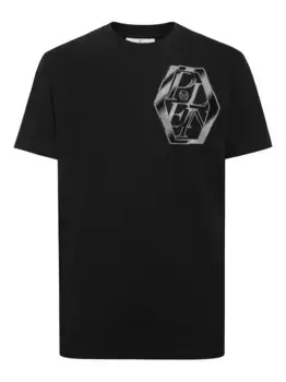 Футболка с логотипом Philipp Plein, черный