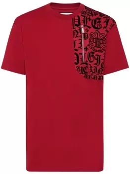 Футболка с логотипом Philipp Plein, красный