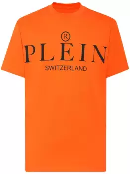 Футболка с логотипом Philipp Plein, оранжевый