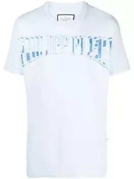 Футболка с логотипом Philipp Plein, синий