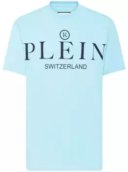 Футболка с логотипом Philipp Plein, синий