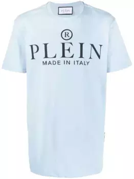 Футболка с логотипом Philipp Plein, синий