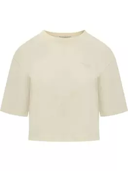 Футболка с логотипом Philosophy Di Lorenzo Serafini, нейтральный цвет