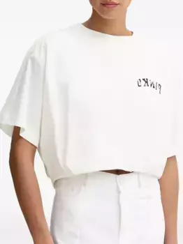 Футболка с логотипом PINKO, белый