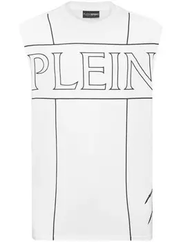 Футболка с логотипом Plein Sport, белый