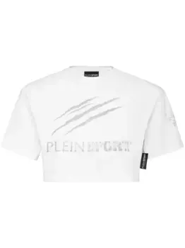 Футболка с логотипом Plein Sport, белый