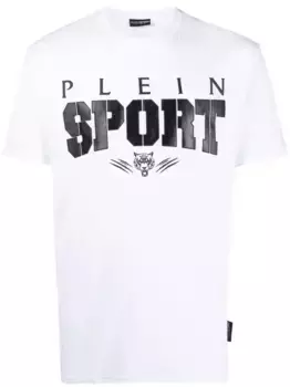 Футболка с логотипом Plein Sport, белый