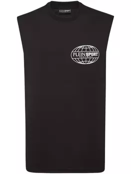 Футболка с логотипом Plein Sport, черный