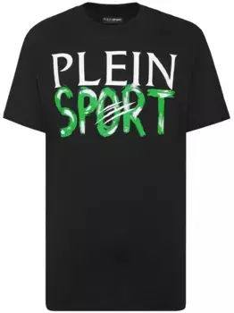 Футболка с логотипом Plein Sport, черный