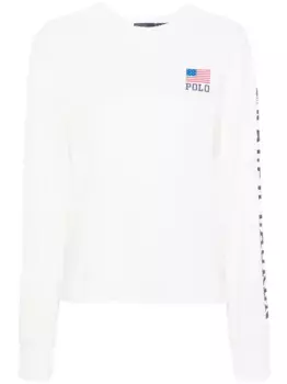 Футболка с логотипом POLO RALPH LAUREN, белый