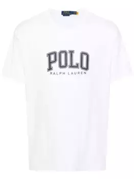 Футболка с логотипом POLO RALPH LAUREN, белый