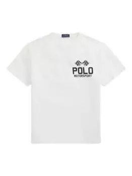 Футболка с логотипом POLO RALPH LAUREN, белый