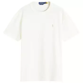 Футболка с логотипом Polo Ralph Lauren, бежевый