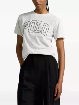 Футболка с логотипом POLO RALPH LAUREN, черный