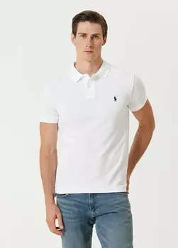 Футболка с логотипом Polo Ralph Lauren, хаки