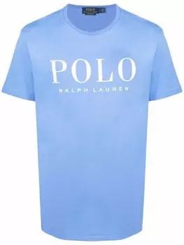 Футболка с логотипом Polo Ralph Lauren, синий