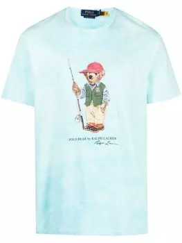 Футболка с логотипом Polo Ralph Lauren, синий