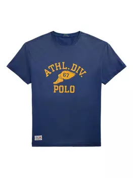 Футболка с логотипом Polo Ralph Lauren, синий