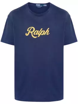 Футболка с логотипом POLO RALPH LAUREN, синий