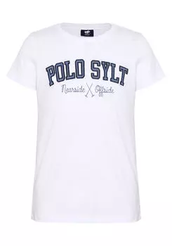 Футболка с логотипом Polo Sylt, белый