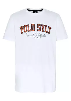 Футболка с логотипом Polo Sylt, белый