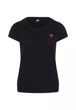 Футболка с логотипом POLO SYLT, цвет Black Beauty