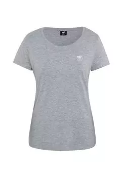 Футболка с логотипом POLO SYLT, цвет Neutr Gray