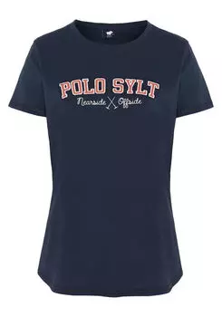 Футболка с логотипом Polo Sylt, синий
