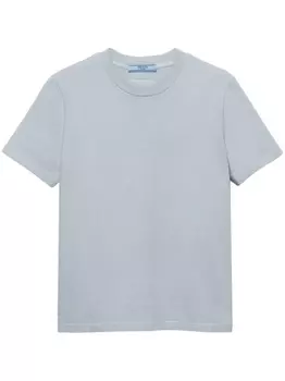 Футболка с логотипом Prada, синий