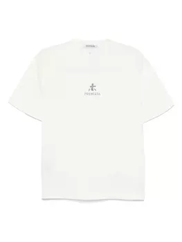 Футболка с логотипом Premiata, белый