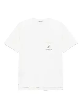 Футболка с логотипом Premiata, белый