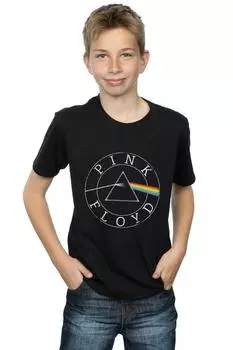 Футболка с логотипом Prism Circle Pink Floyd, черный