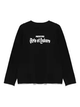 Футболка с логотипом PROTOTYPES, черный