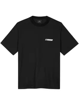 Футболка с логотипом PS Paul Smith, черный