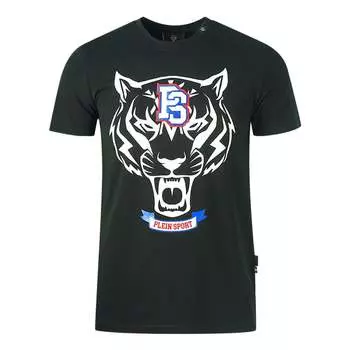Футболка с логотипом Ps Tiger Plein Sport, черный